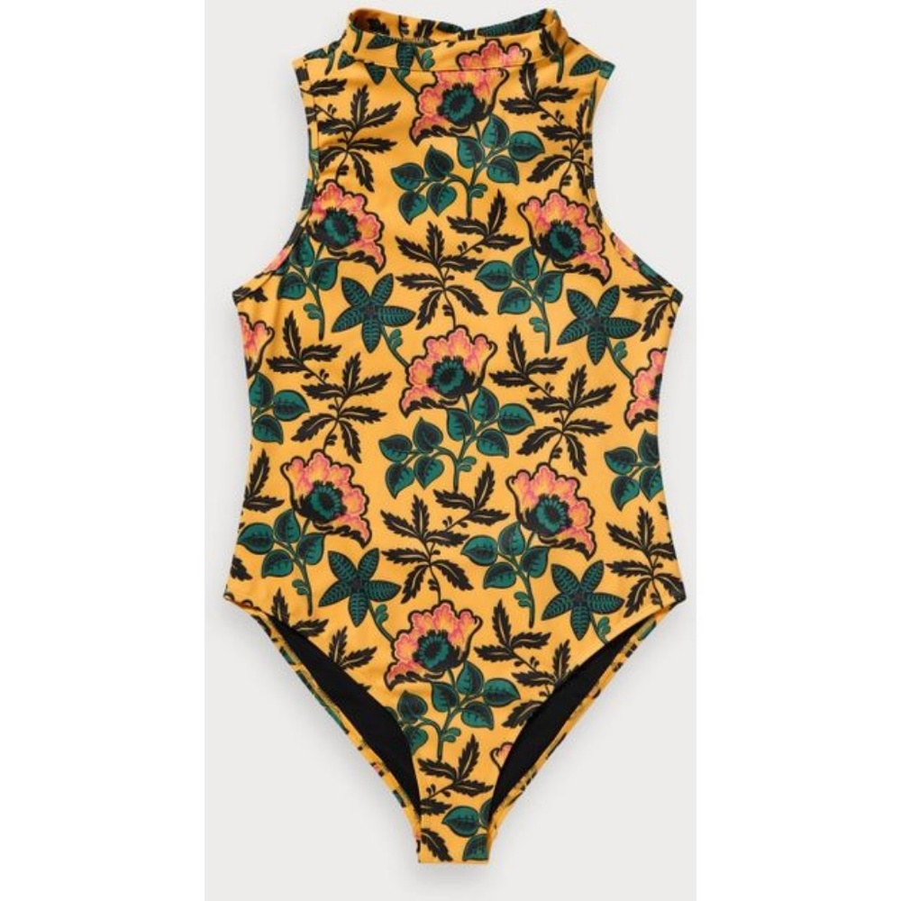 Scotch & Soda High Neck Swimsuit